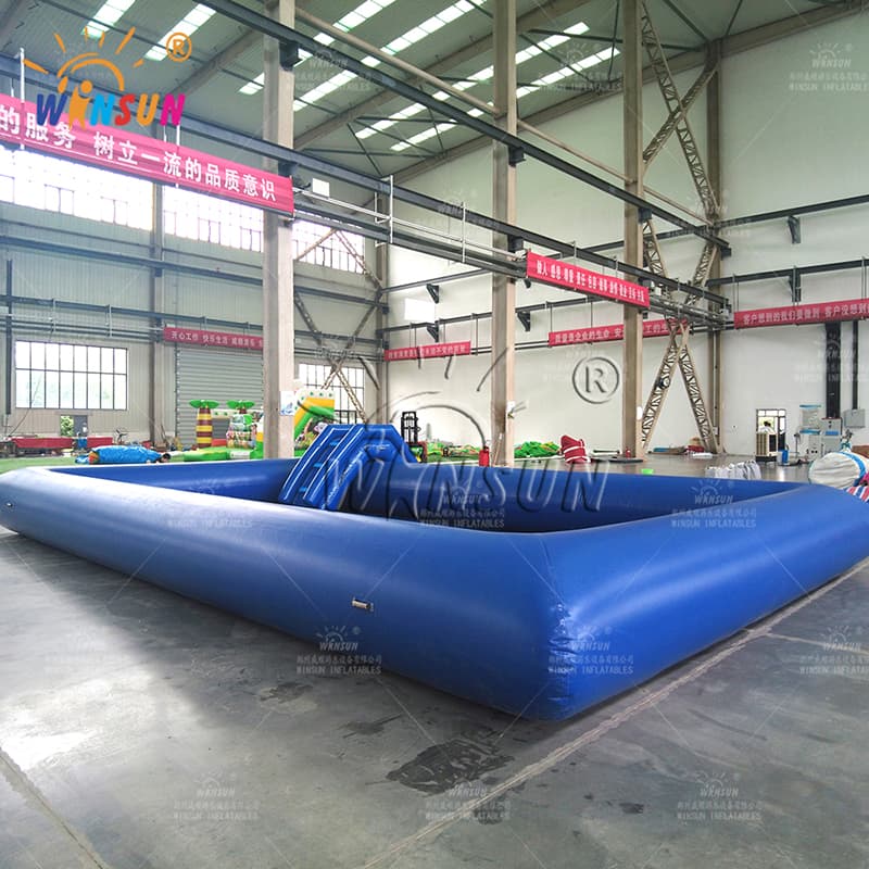 Piscina inflable personalizada con escalera inflable