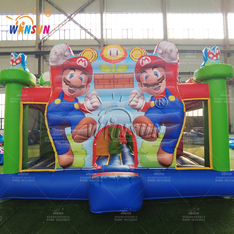 Castillo inflable de salto Super Mario al por mayor