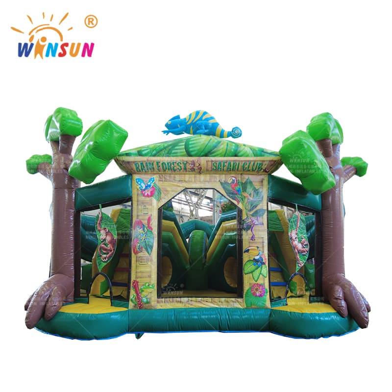 Combo inflable Rain Forest Safari Club