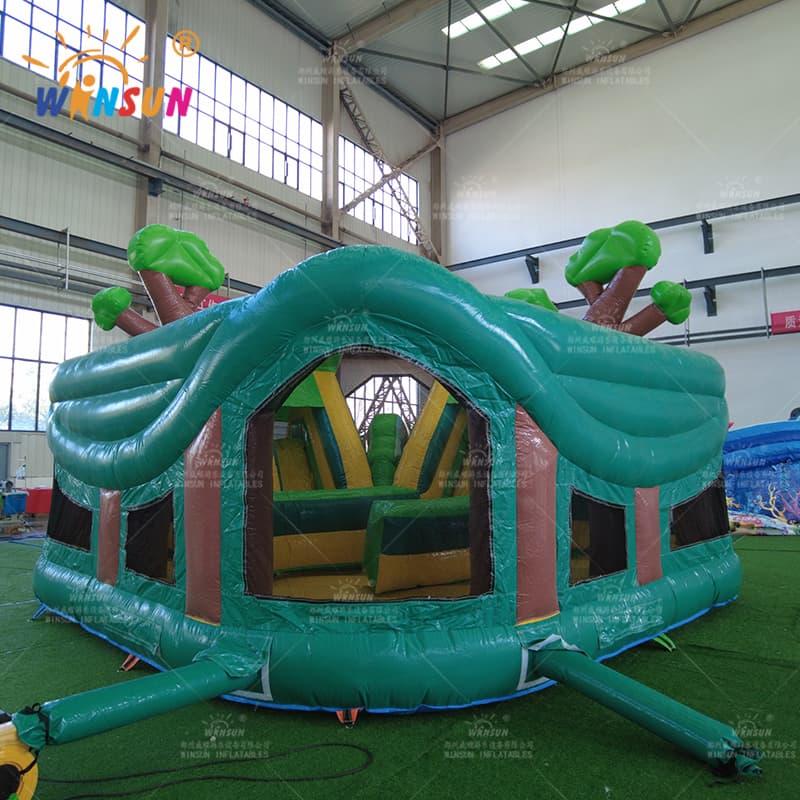 Combo inflable Rain Forest Safari Club