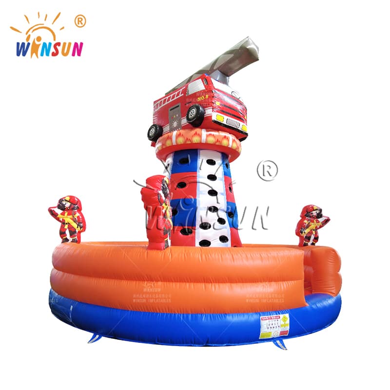 Torre de escalada inflable para bomberos