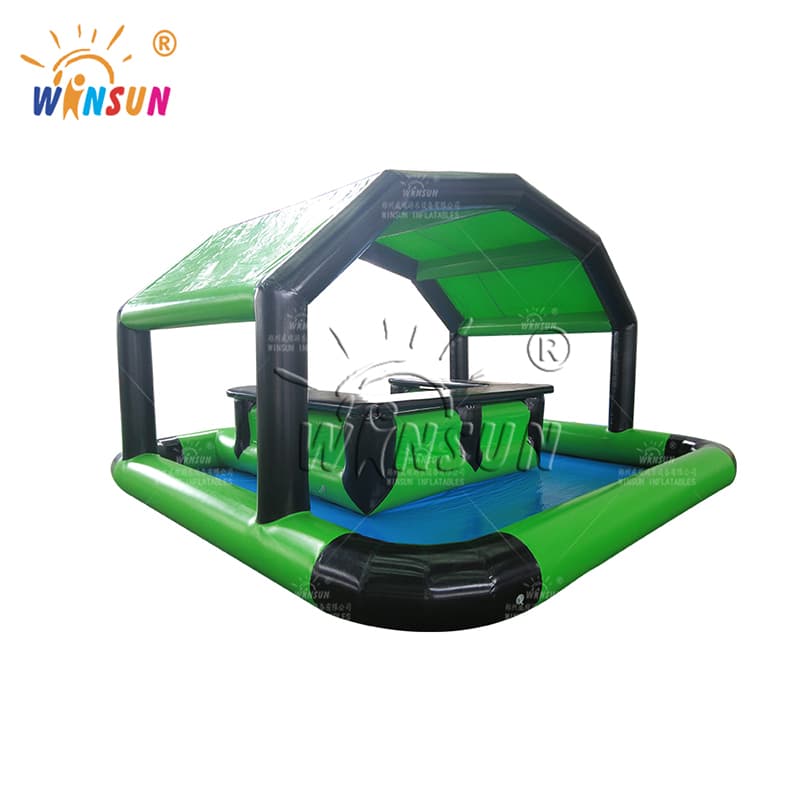 Bar inflable personalizado para piscina al aire libre